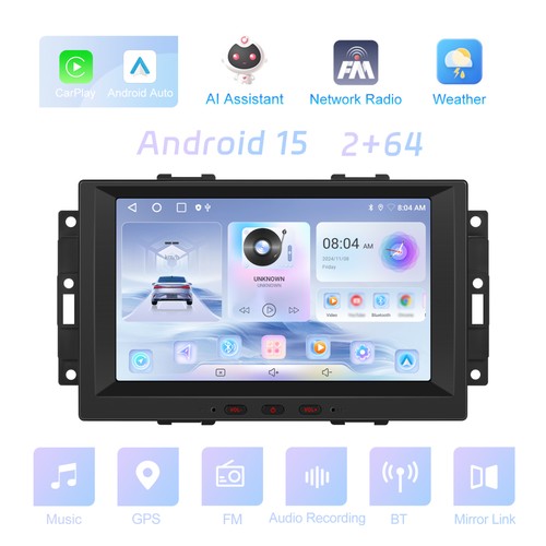 64gb android 15 autoradio - 8",