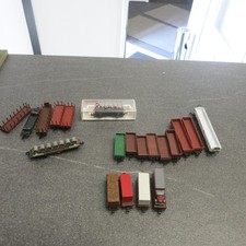 Spur N offene Güterwagon Konvolut 19 Stück: Minitrix Roco Arnold Fleischmann