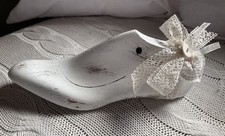 Shabby Vintage Look Landhaus Deko Schusterleisten Schuhleisten Leisten -595