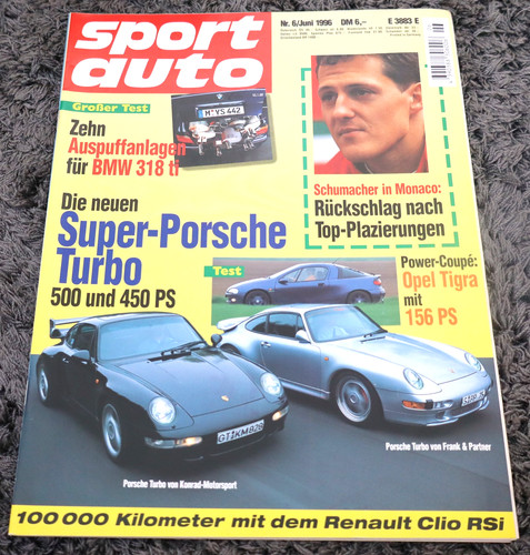 Sport auto 1996 porsche - 6/1996,