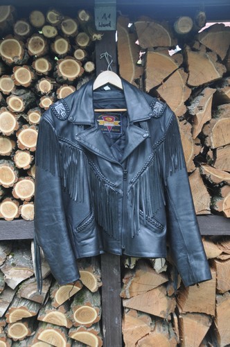 Held jacke leder und fransen - held,