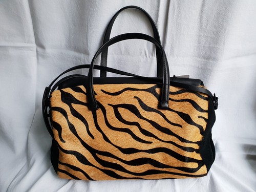 Zara henkeltasche handbag fell - zara,