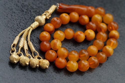 Natural baltic amber islamic - natural,