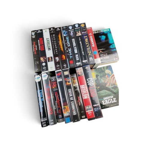 Vhs kult kampfsport filme - vhs,