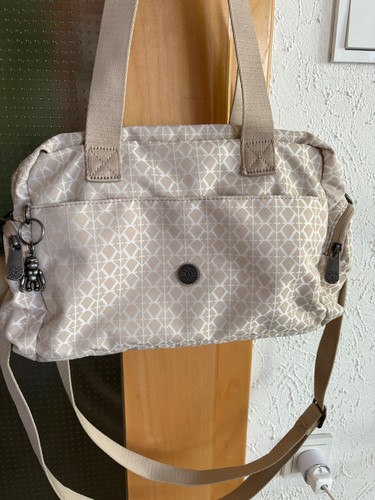 Kipling tasche beige gemustert - tasche,
