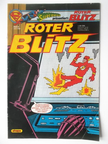 Roter blitz heft - /, mit