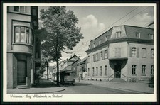 AK - Weidenau Siegen - Blick in Wilhelmstrasse mit Postamt Omnibus Linienverkehr