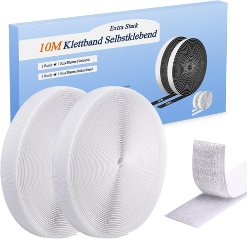 Klettband selbstklebend extra - klettband,