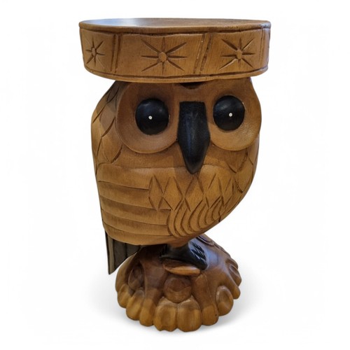 Beistelltisch eule suar holz - eule,