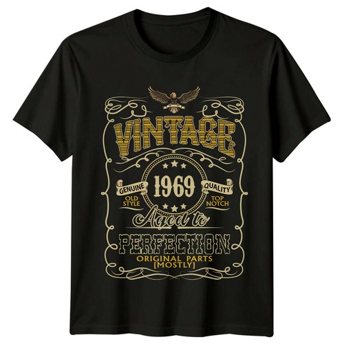 Vintage 1969 herren shirt - vintage,