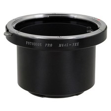 Fotodiox Pro Lens Adapter Mamiya 645 (M645) Lenses an Sony Alpha E-Mount Camera