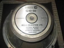 CELESTION G10-60 10" 253mm 8