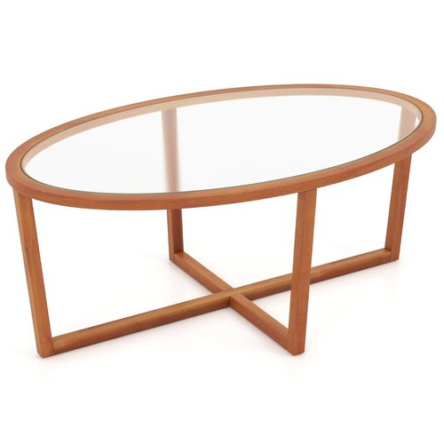 Northix glas couchtisch - glas,