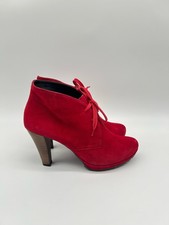 Paul green damen stiefel - green, rot