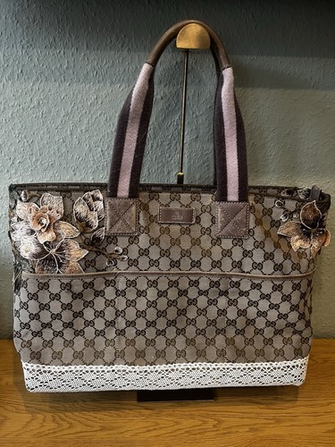 Gucci canvas shopper - gucci,