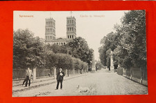 AK - Straupitz, Spreewald, Kirche, Hund, bei Lübben, Lübbenau