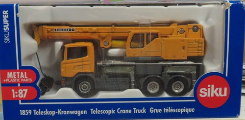 Siku teleskop kranwagen - teleskop-kranwagen, art