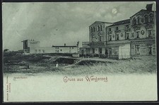 Mondschein-AK Wangeroog, Hotel