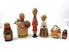 Vintage holz volksschmuck - vintage,