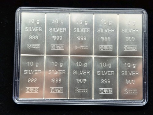 100g silbertafel silberbarren - silbertafel,