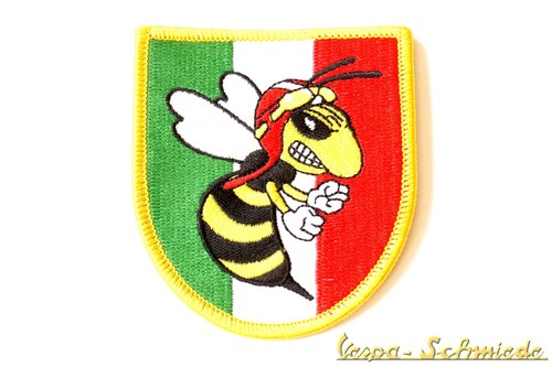 Vespa aufnäher italy wappen - "italy,
