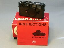 Leica M4-2 Canada and Wetzlar engraving first version boxed like neu very rare