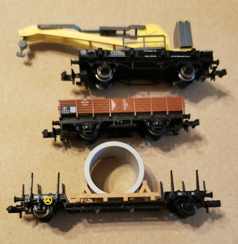 Güterwagen kran spur - güterwagen, +