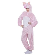 Plüschkostüm Schwein mit
