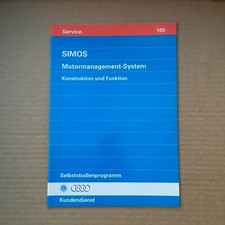 VW Audi Selbststudienprogramm SSP 165 SIMOS Motormanagament-System Konstruktion 