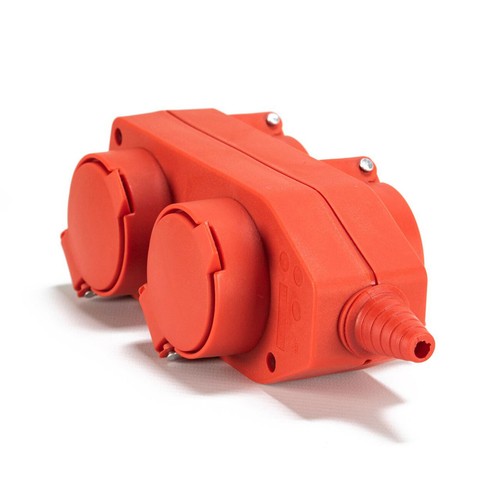 Fach pvc steckdosenblock - pvc,