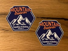 2x Offroad Aufkleber Abenteuer Camping Urlaub Wandern Bergsteigen Auto 4x4 #560