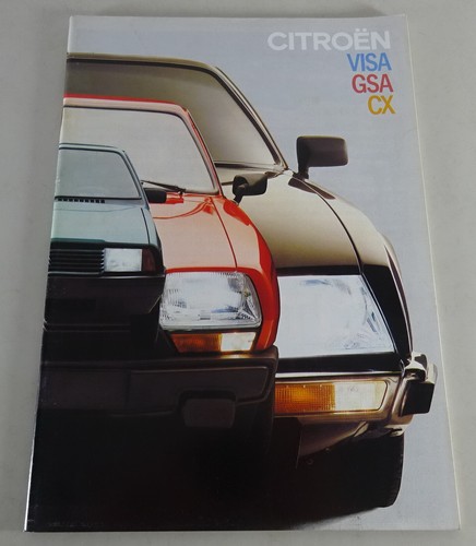 Prospekt broschüre citroen - prospekt, /