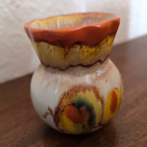 Kleine keramikvase glänzend - keramikvase,