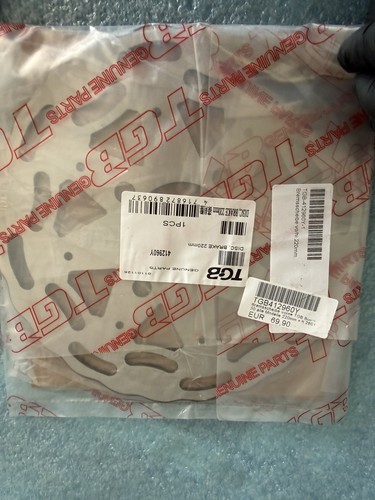 Tgb412960y bremsscheibe vorne - tgb412960y,