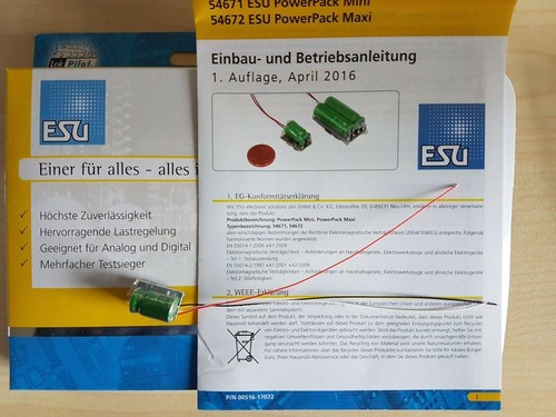 Esu 54671 powerpack - esu, mini