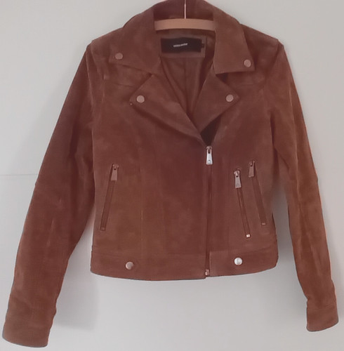 Velourlederjacke vero moda - -,