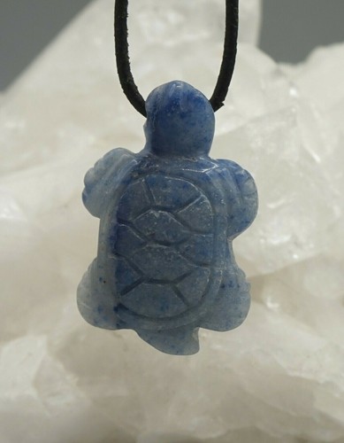 Blauquarz schildkröte - blauquarz,