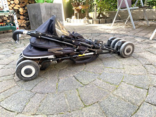 MACLAREN Buggy Kinderwagen, schwarz, techno xt, gut erhalten, mit Regenschutz