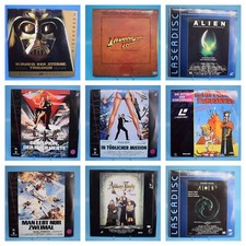 Laserdisc Filme Sammlung viel