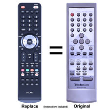 Ersatz Fernbedienung für Technics SH-EH760 SH-EH750 SC-EH760 SCEH750 SC-EH550