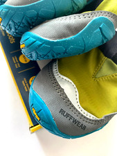 Ruffwear Hundeschuhe Barkn Boots Polar Trex grün granit türkis M 70mm 2 St RW551