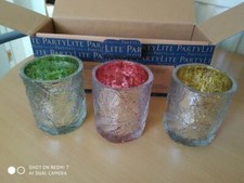 PARTYLITE ""GLASPALME"" SET