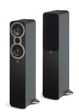 Q Acoustics 3050c schwarz 1 Paar Stand-Lautsprecher