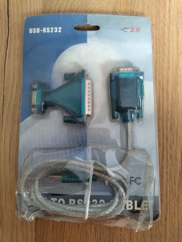 Usb rs232 adapterkabel - 2.0,