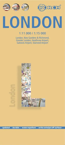 Borch map london - map, |