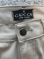 Vintage Gucci Jeans 32 Beige