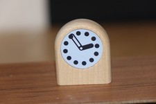 Vintage Puppenhaus Kaminuhr