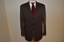 REGENT   100% Baumwoll  Sakko  Gr. 52    braun   Hahnentritt   Herren