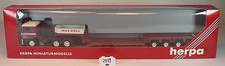 Herpa 1/87 MAN F 2000 Schwerlast Sattelzug Tieflader Max Goll OVP #2939