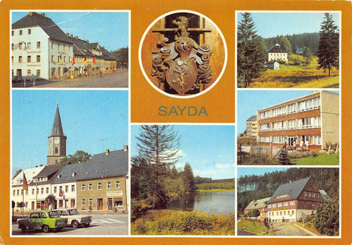 Sayda rathaus wappen - -,